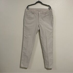Lululemon Pants Men’s Size 34 Stone light khaki ABC Slim-Fit 5 Pocket Pants